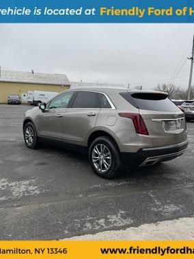Latte Metallic 2023 Cadillac XT5 Premium Luxury