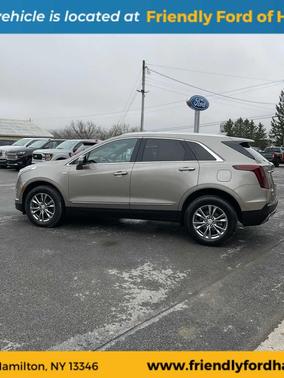 Latte Metallic 2023 Cadillac XT5 Premium Luxury
