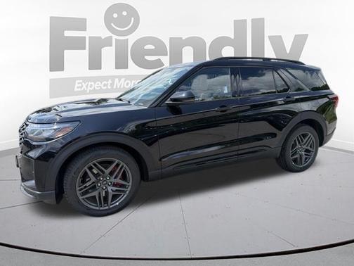 Agate Black Metallic 2026 Ford Explorer ST