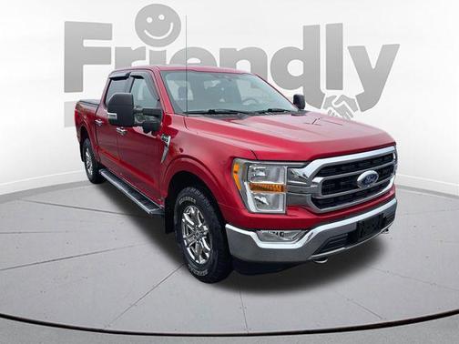 RAPID RED MET TINTED CC 2021 Ford F-150 XLT