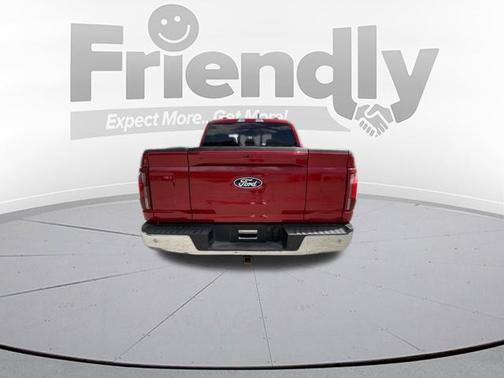 Rapid Red Metallic Tinted Clearcoat 2025 Ford F-150 Lariat