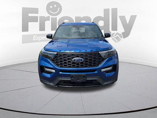 ATLAS BLUE METALLIC 2023 Ford Explorer ST-Line