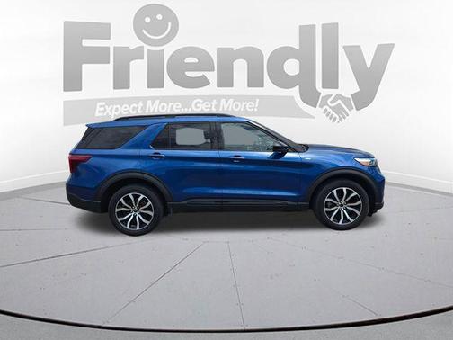 ATLAS BLUE METALLIC 2023 Ford Explorer ST-Line