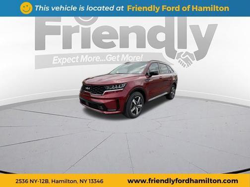 Passion Red Tintcoat 2022 Kia Sorento EX
