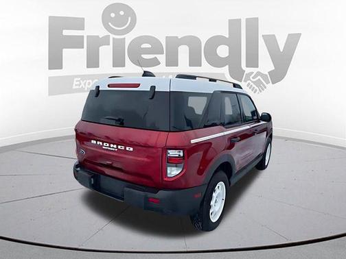 RUBY RED METALLIC TC 2025 Ford Bronco Sport Heritage