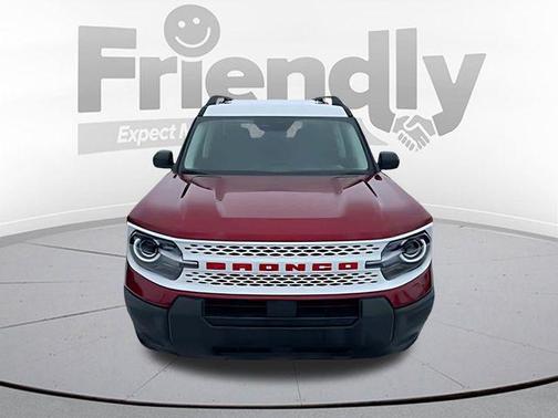 RUBY RED METALLIC TC 2025 Ford Bronco Sport Heritage