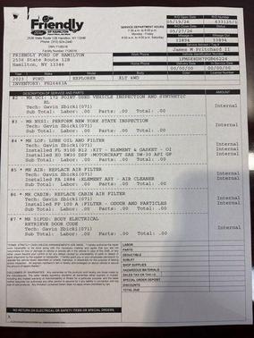 STONE BLUE METALLIC 2023 Ford Explorer XLT