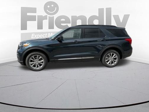 STONE BLUE METALLIC 2023 Ford Explorer XLT
