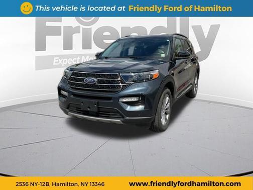STONE BLUE METALLIC 2023 Ford Explorer XLT
