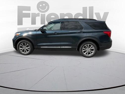 STONE BLUE METALLIC 2023 Ford Explorer XLT