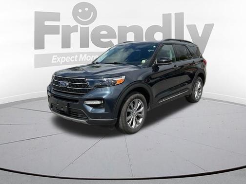 STONE BLUE METALLIC 2023 Ford Explorer XLT