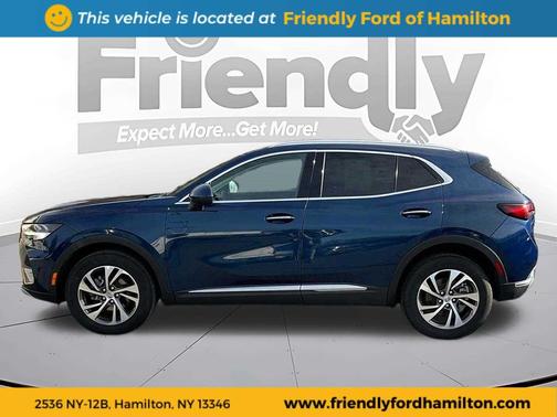 Sapphire Metallic 2023 Buick Envision Essence FWD