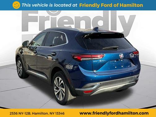 Sapphire Metallic 2023 Buick Envision Essence FWD