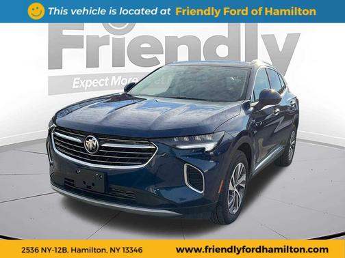 Sapphire Metallic 2023 Buick Envision Essence FWD