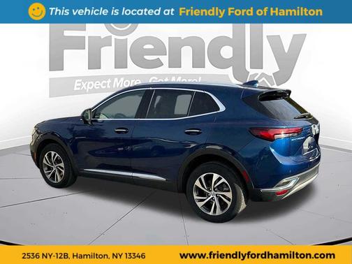 Sapphire Metallic 2023 Buick Envision Essence FWD