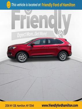 Rapid Red Metallic Tinted Clearcoat 2024 Ford Edge SEL
