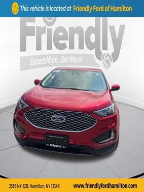 Rapid Red Metallic Tinted Clearcoat 2024 Ford Edge SEL