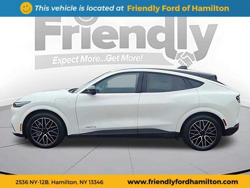 Star White Metallic Tri-Coat 2025 Ford Mustang Mach-E Premium