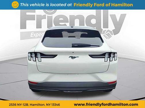 Star White Metallic Tri-Coat 2025 Ford Mustang Mach-E Premium