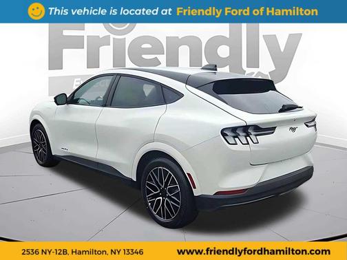 Star White Metallic Tri-Coat 2025 Ford Mustang Mach-E Premium