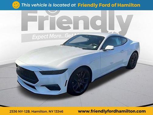 OXFORD WHITE 2025 Ford Mustang EcoBoost Premium