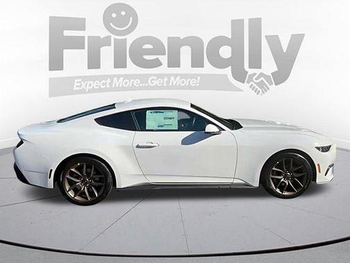 OXFORD WHITE 2025 Ford Mustang EcoBoost Premium