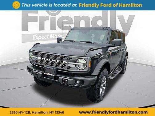 SHADOW BLACK 2025 Ford Bronco Badlands