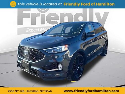 STONE BLUE METALLIC 2024 Ford Edge ST