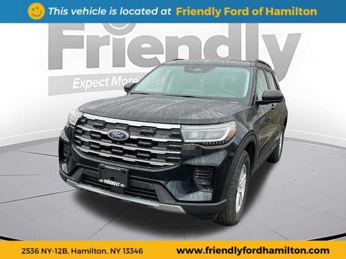 AGATE BLACK METALLIC 2026 Ford Explorer Active