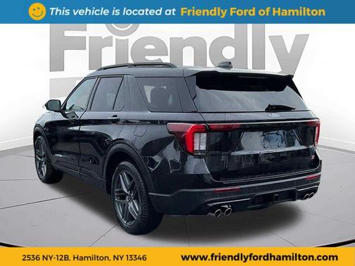 AGATE BLACK METALLIC 2026 Ford Explorer ST