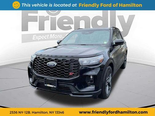 AGATE BLACK METALLIC 2026 Ford Explorer ST