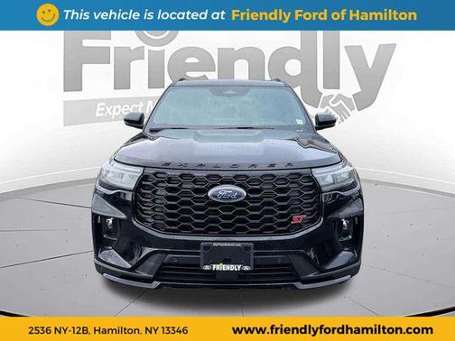 AGATE BLACK METALLIC 2026 Ford Explorer ST