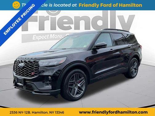 AGATE BLACK METALLIC 2026 Ford Explorer ST