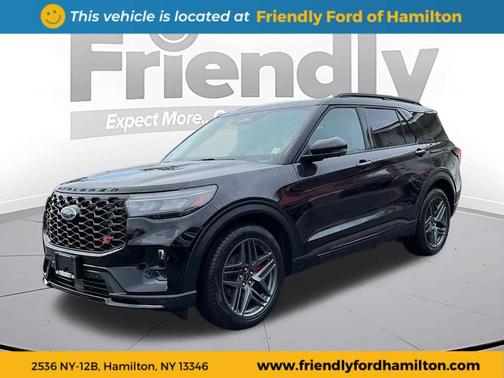 AGATE BLACK METALLIC 2026 Ford Explorer ST