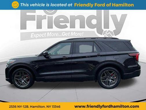 AGATE BLACK METALLIC 2026 Ford Explorer ST