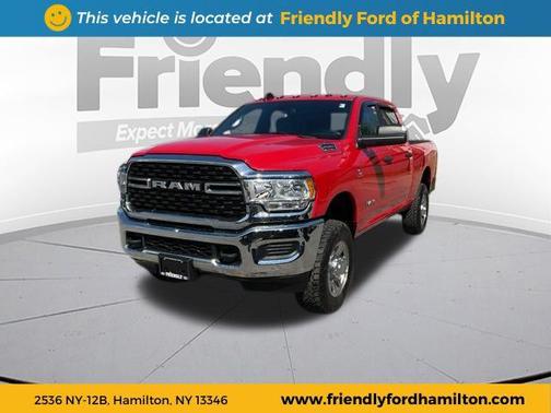 Flame Red Clearcoat 2022 RAM 2500 Big Horn Crew Cab 4x4 6'4' Box