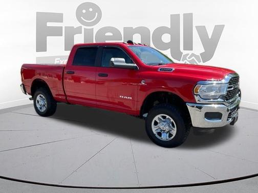 Flame Red Clearcoat 2022 RAM 2500 Big Horn Crew Cab 4x4 6'4' Box
