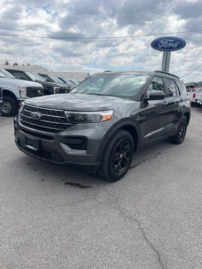 MAGNETIC METALLIC 2020 Ford Explorer XLT