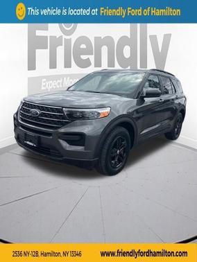 MAGNETIC METALLIC 2020 Ford Explorer XLT
