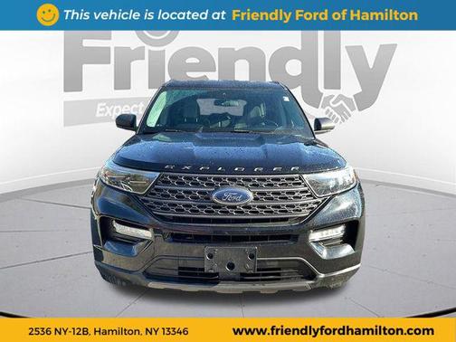 Agate Black 2021 Ford Explorer XLT