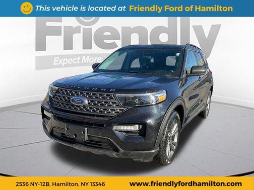 Agate Black 2021 Ford Explorer XLT