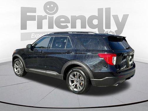 Agate Black 2021 Ford Explorer XLT