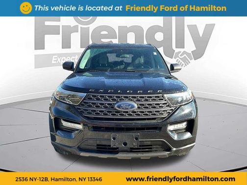 Agate Black 2021 Ford Explorer XLT
