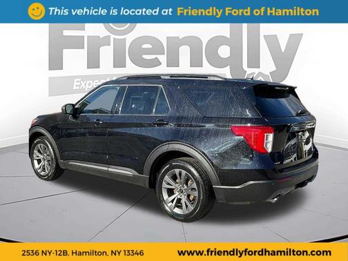 Agate Black 2021 Ford Explorer XLT