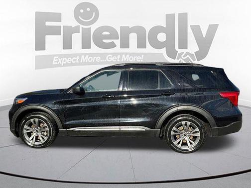 Agate Black 2021 Ford Explorer XLT