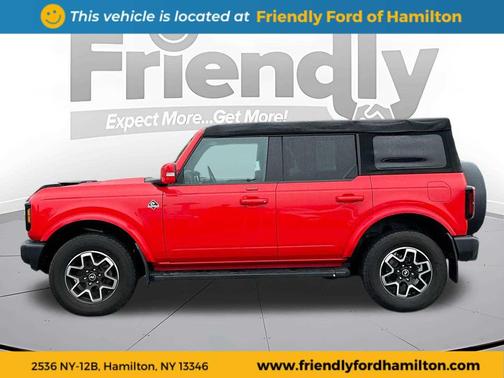 RACE RED 2022 Ford Bronco Outer Banks