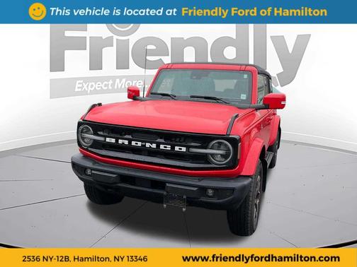 RACE RED 2022 Ford Bronco Outer Banks