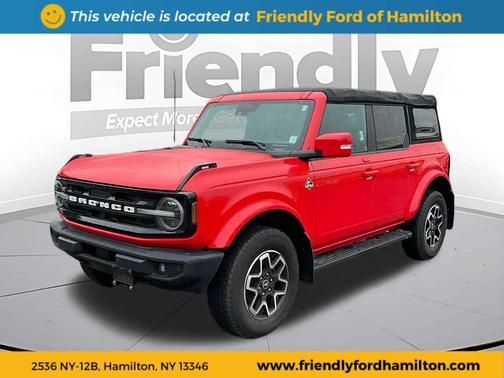 RACE RED 2022 Ford Bronco Outer Banks