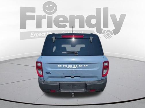 Azure Gray Metallic Tri-Coat 2024 Ford Bronco Sport Badlands