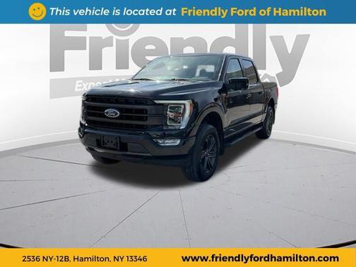 AGATE BLACK METALLIC 2021 Ford F-150 Lariat